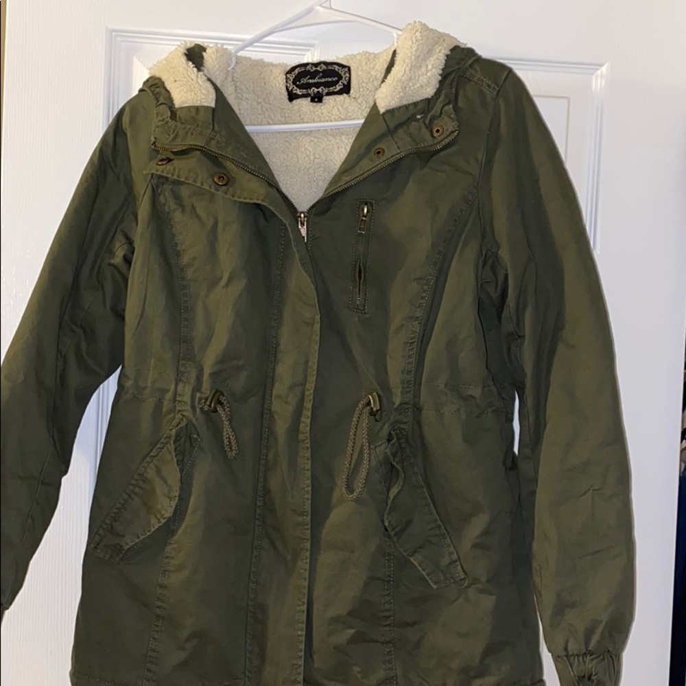 Jacket with sherpa lining!